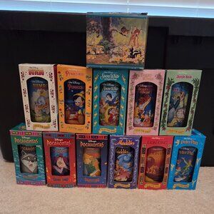 Vintage Disney BK Collector Cups + Bambi Mug